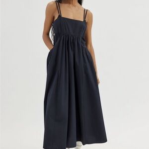 Urban Outfitters Iggy Poplin Midi Dress